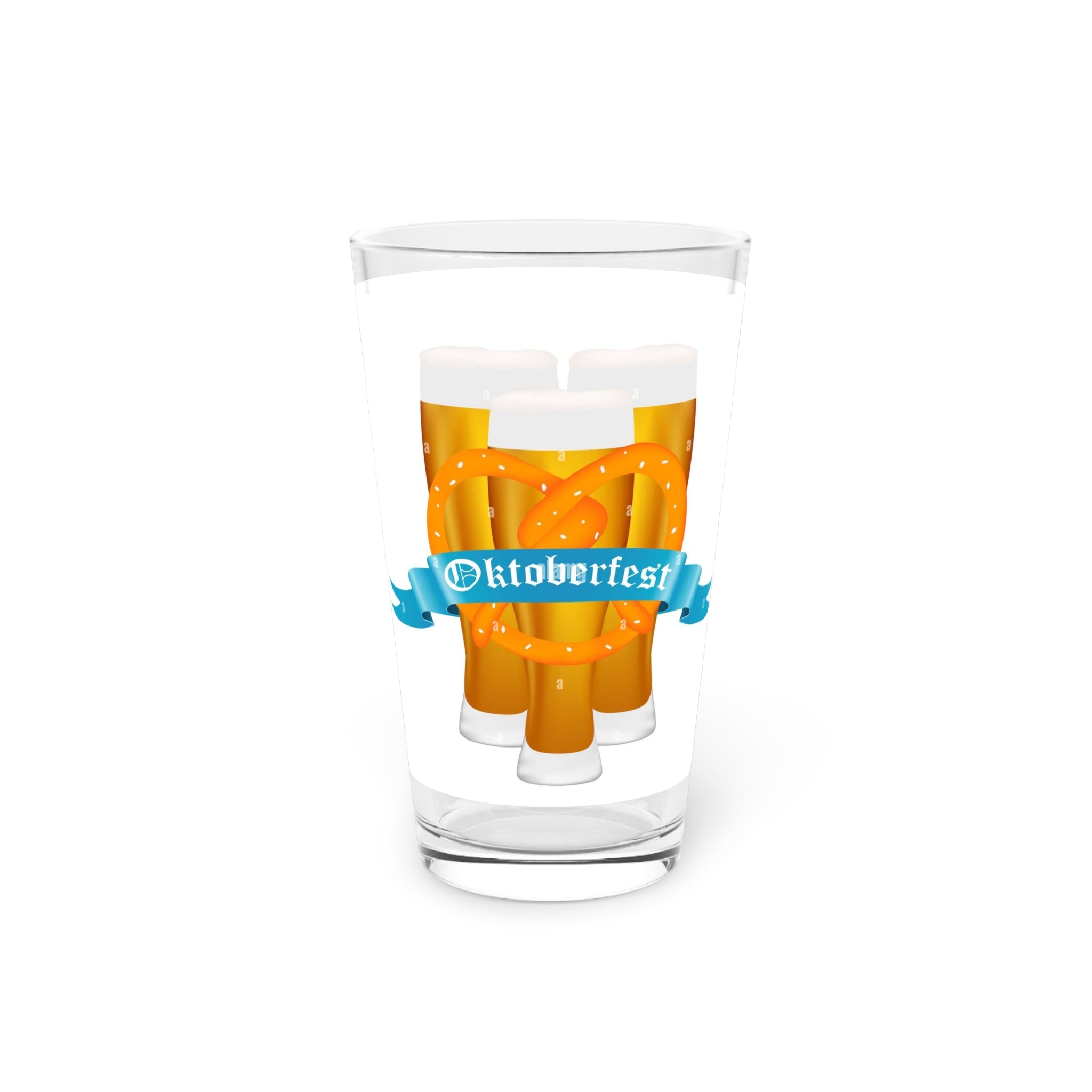 Oktoberfest- Pint Glass, 16oz - Creations by Chris and Carlos